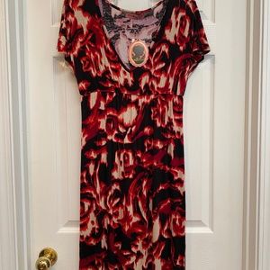 Cameo Appearance Black & Red  Dress